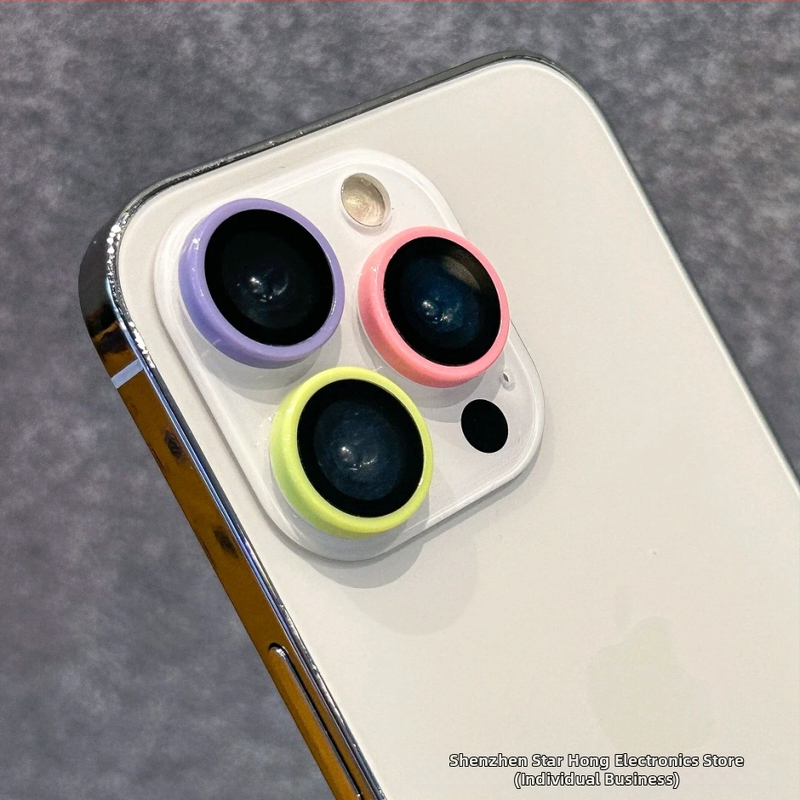 Piemērots Apple 15ProMax keramikas, luminiscējošajai Eagle Eye lēcu plēvei, iPhone 14 universālajai, sadalītajai lēcu mobilā tālruņa plēvei