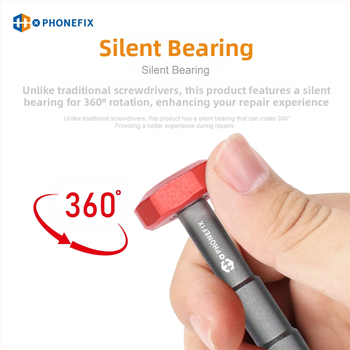 Mobiliojo telefono remonto atsuktuvas „Phillips“ partija, 3D sriegio rankena, magnetinis antgalis, „Apple“ išardymo įrankis, komplektas