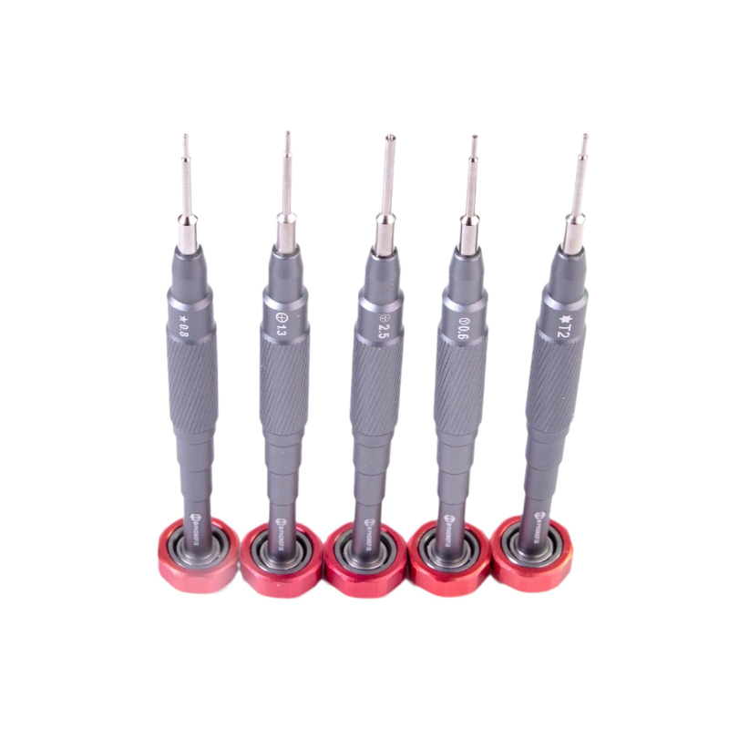 Mobiliojo telefono remonto atsuktuvas „Phillips“ partija, 3D sriegio rankena, magnetinis antgalis, „Apple“ išardymo įrankis, komplektas