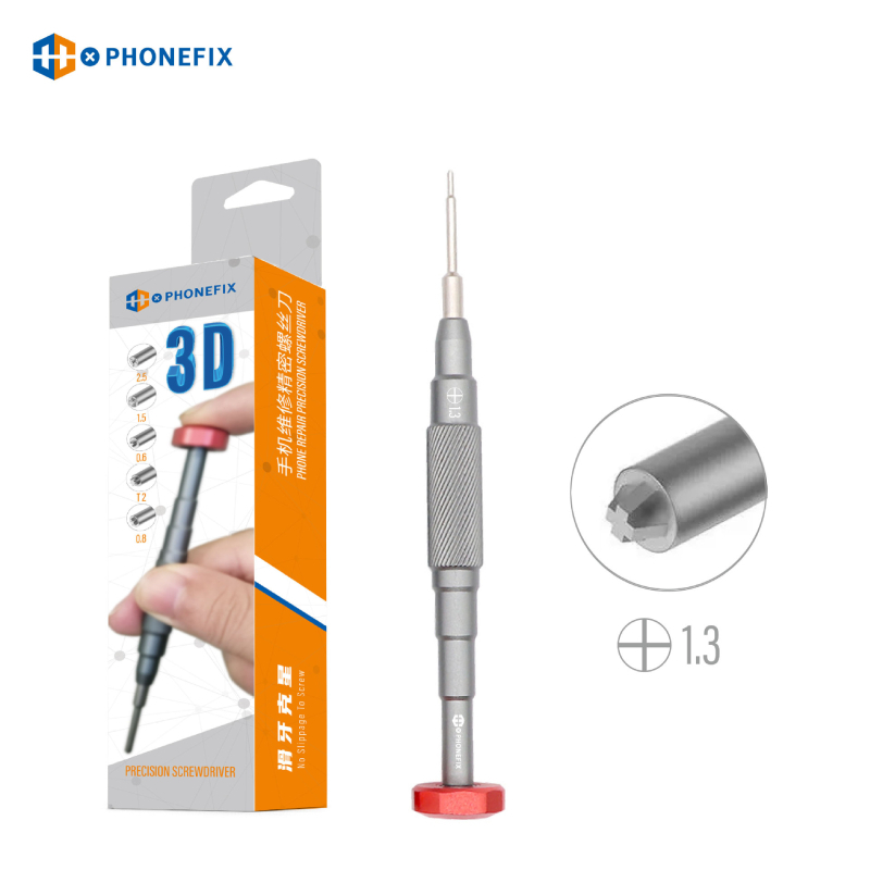 Mobiliojo telefono remonto atsuktuvas „Phillips“ partija, 3D sriegio rankena, magnetinis antgalis, „Apple“ išardymo įrankis, komplektas