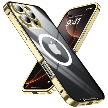 Sobib Apple 17 mobiiltelefoni ümbrisele, üliõhukesele mattklaasist arvuti tagapaneeli lukustuspandlaga IP15/16/14/13 magnetilise kaitseümbrisega rist