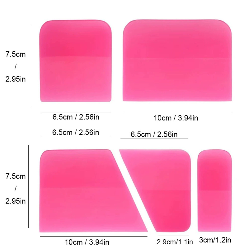 KNS fluorescējošas pulverveida caurspīdīgas plēves ūdens novadīšana Oksfordas skrāpēšana neredzama automašīnas pārklājuma plēves skrāpēšana nebojā plēvi liellopu cīpslu skrāpis