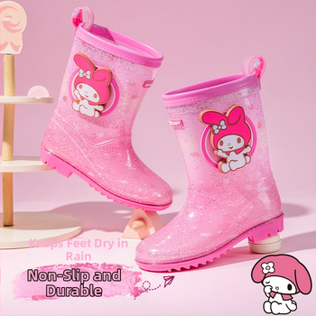 Sanrio vihmajalatsid naiste tarretisega laste Kulomi armsad Meruti lasteaia kooli libisemiskindlad veekindlad vihmasaapad