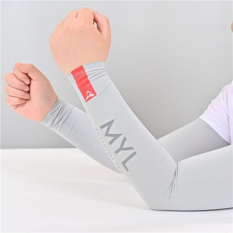 Meeste kalastusspordi päikesekaitse jäävarrukad jalgrattasõiduks Trendikad suvised varrukad Mitmekülgsed õues kasutamiseks mõeldud suvised UV-kaitsega päikesesirmid