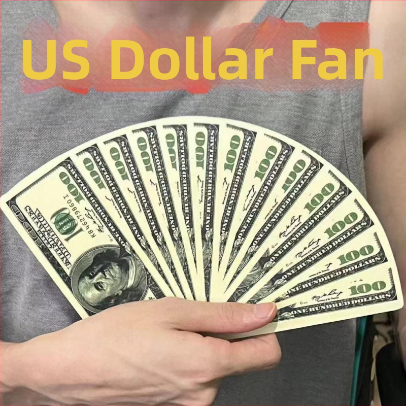 Dollar Bill Bikini Bar Dollar Small Fan Spongebob Dollar Bill Small Fan Kaasaskantav Uudsus Naljakas Käsiventilaator