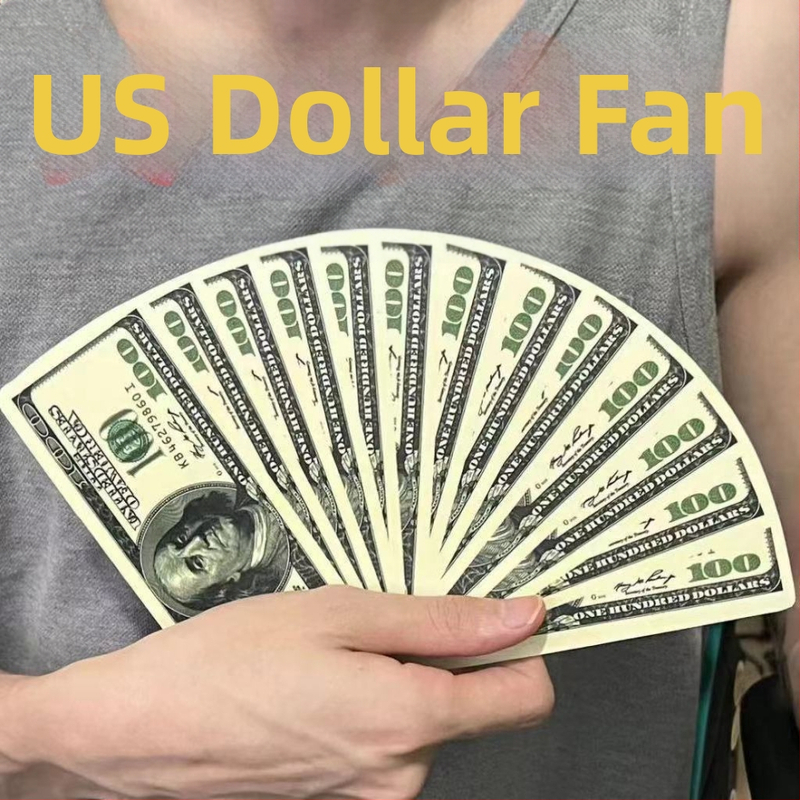Dollar Bill Bikini Bar Dollar Small Fan Spongebob Dollar Bill Small Fan Kaasaskantav Uudsus Naljakas Käsiventilaator