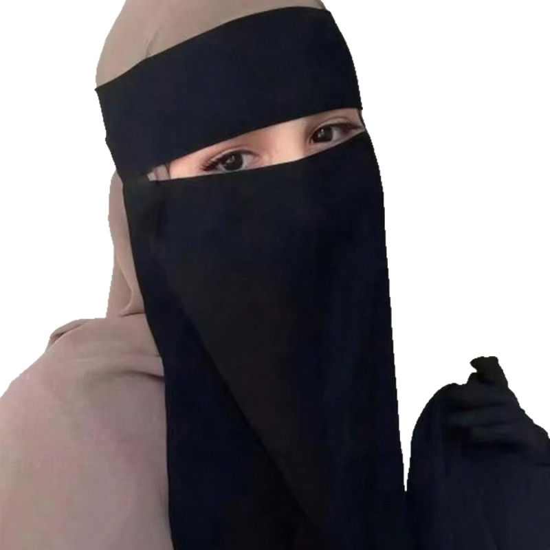 Tarpvalstybinė kvėpuojanti, odai draugiška Artimųjų Rytų galvos apdangalas – apsauga nuo ultravioletinių spindulių, apsauga nuo akinimo, greitai džiūstanti, prakaitą sugerianti moteriška kaukė užsienio prekybai