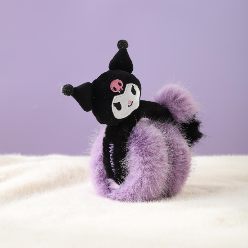 Sanrio originaalsed volitatud laste kõrvaklapid, soojad kõrvaklapid, talvised plush-kõrvaklapid, naiste armsad tüdrukud