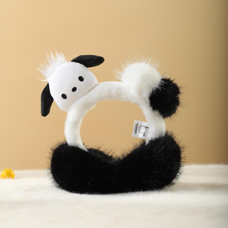 Sanrio originaalsed volitatud laste kõrvaklapid, soojad kõrvaklapid, talvised plush-kõrvaklapid, naiste armsad tüdrukud