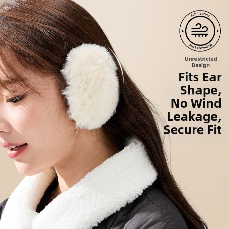 Jesenné a zimné nemecké zamatové chrániče sluchu pre mužov a ženy, vonkajšie, teplé, vetruodolné a chladuvzdorné, delené chrániče sluchu a malé zamatové voňavé chrániče sluchu proti vetru