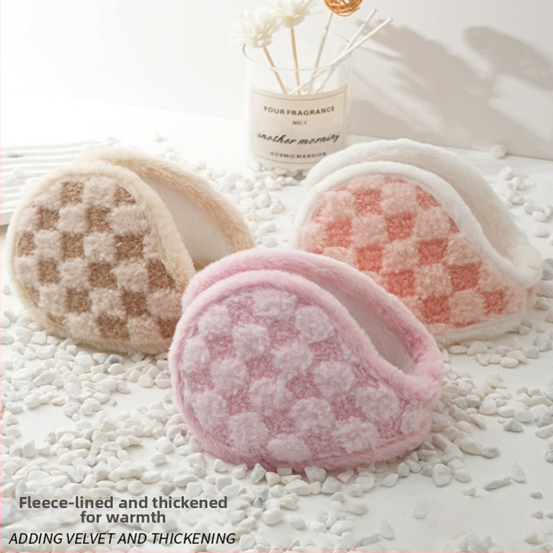 Zimné teplé chrániče sluchu pre ženy, zimné študentské outdoorové aktivity, plyšové chrániče sluchu, vetruodolné a chladné pánske plyšové chrániče sluchu