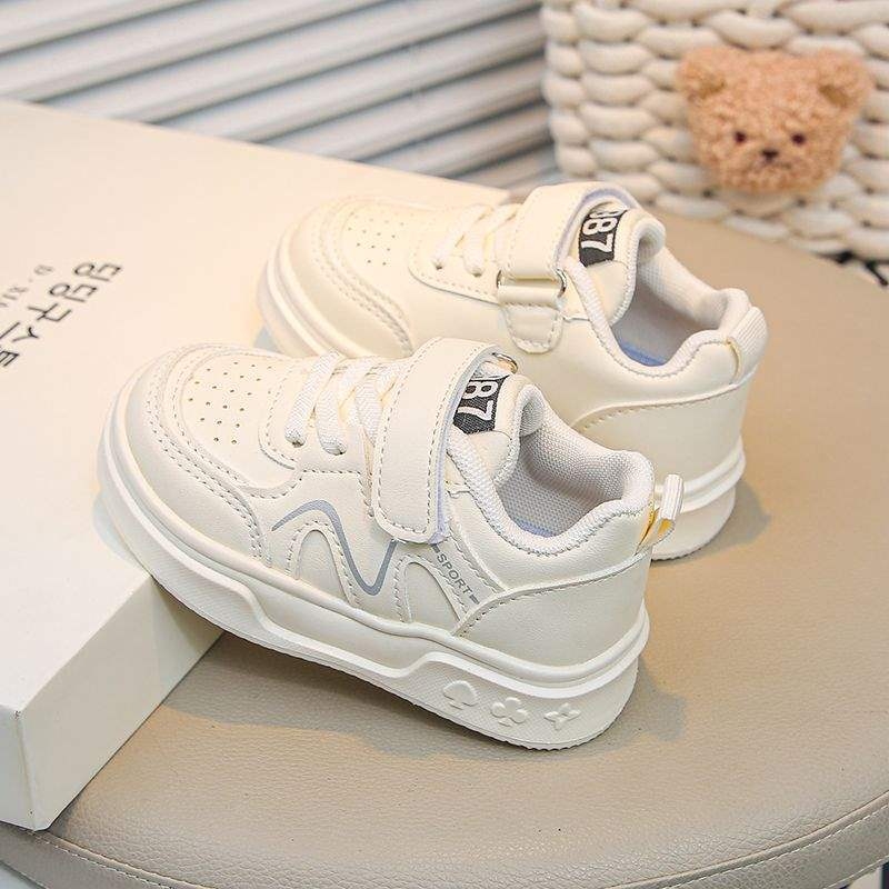 Mergaičių sportbačiai, vaikiški kūdikių bateliai, pavasariniai ir rudens minkšto padu neslystantys vaikiški sportbačiai, nauji berniukiški bateliai