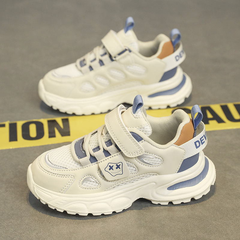 Παπούτσια για μπαμπά για κορίτσια, Φθινόπωρο 2025 Νέο μοντέλο, Αναπνέοντα παπούτσια από πλέγμα για παιδιά, Αγόρια και κορίτσια, Αντιολισθητικά αθλητικά παπούτσια τρεξίματος από πλέγμα, Μοντέρνα