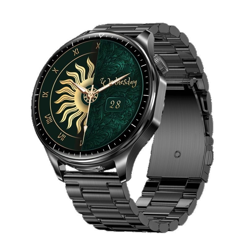 Naujos išmaniosios itin plonos, atlenkiamos, vandeniui atsparios „Bluetooth“ ausinės, laikrodis, dviejų funkcijų skambučiai, daugiafunkcė sportinė apyrankė