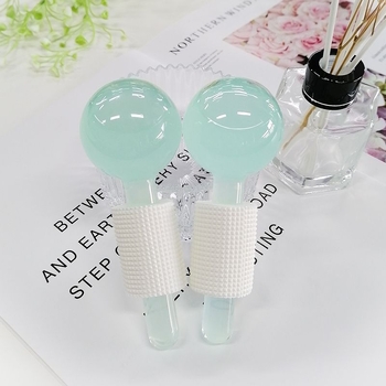 Ilu Essence silmalainepalli tutvustus näo jääkompress suur kristallkuul 2-pakk käepidemega massaaž kuum kompress