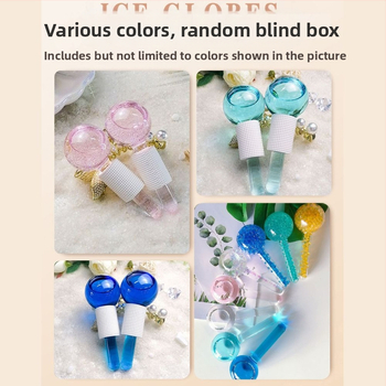 Ilu Essence silmalainepalli tutvustus näo jääkompress suur kristallkuul 2-pakk käepidemega massaaž kuum kompress