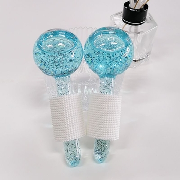 Ilu Essence silmalainepalli tutvustus näo jääkompress suur kristallkuul 2-pakk käepidemega massaaž kuum kompress