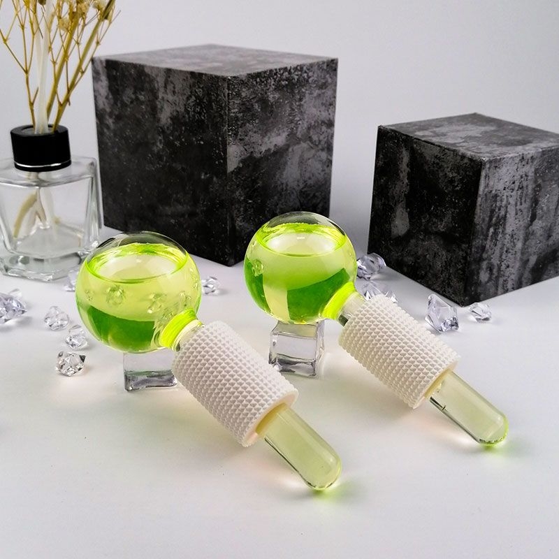 Ilu Essence silmalainepalli tutvustus näo jääkompress suur kristallkuul 2-pakk käepidemega massaaž kuum kompress