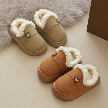 2025. aasta uued stiilid, kontsaga puuvillased sussid naispaaridele kodus kandmiseks, libisemiskindlad ja sametist soojad puuvillased kingad meestele talvel hulgimüügis