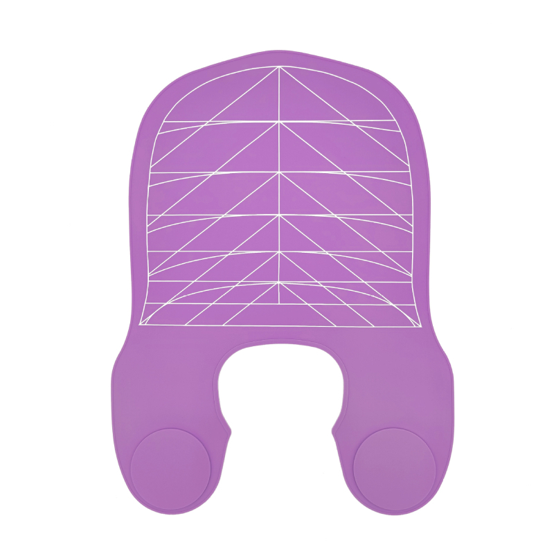Силиконов шал на райета за фризьорство, удължен, против накъсване, подстригване на коса, боядисване на коса, перманентна подложка за рамо, фризьорски инструмент