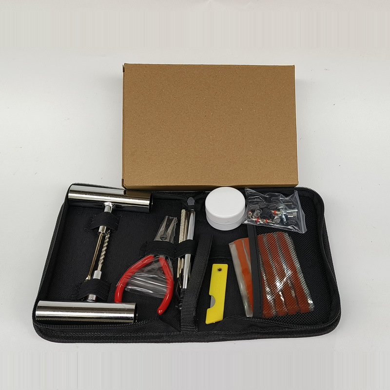 Automobiļa vakuuma riepu remonta instruments, kas piemērots aukstā remonta gumijas sloksnes instrumentam, smailu degunu knaibles, vārsta serdeņa avārijas piederumi