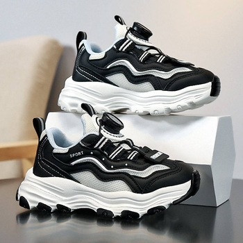 Мъжки обувки Balabala, пролет и есен 2025, нови детски противоплъзгащи мрежести обувки Torre, голяма детска модна марка