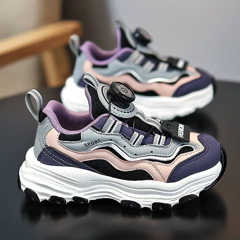 Мъжки обувки Balabala, пролет и есен 2025, нови детски противоплъзгащи мрежести обувки Torre, голяма детска модна марка