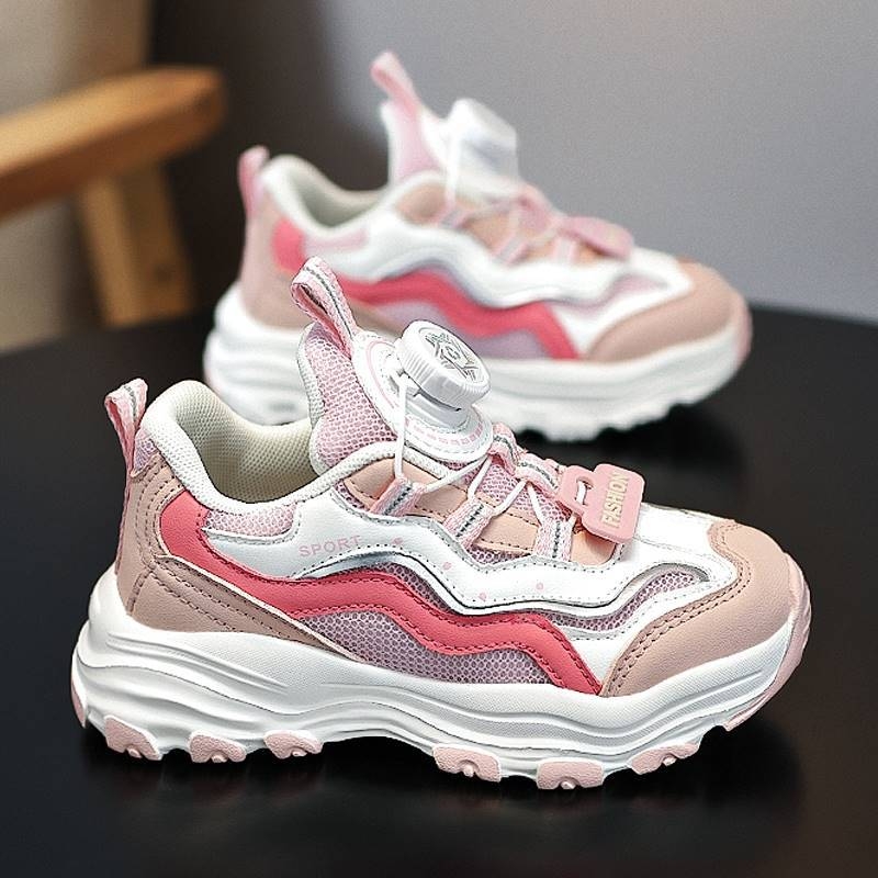 Мъжки обувки Balabala, пролет и есен 2025, нови детски противоплъзгащи мрежести обувки Torre, голяма детска модна марка