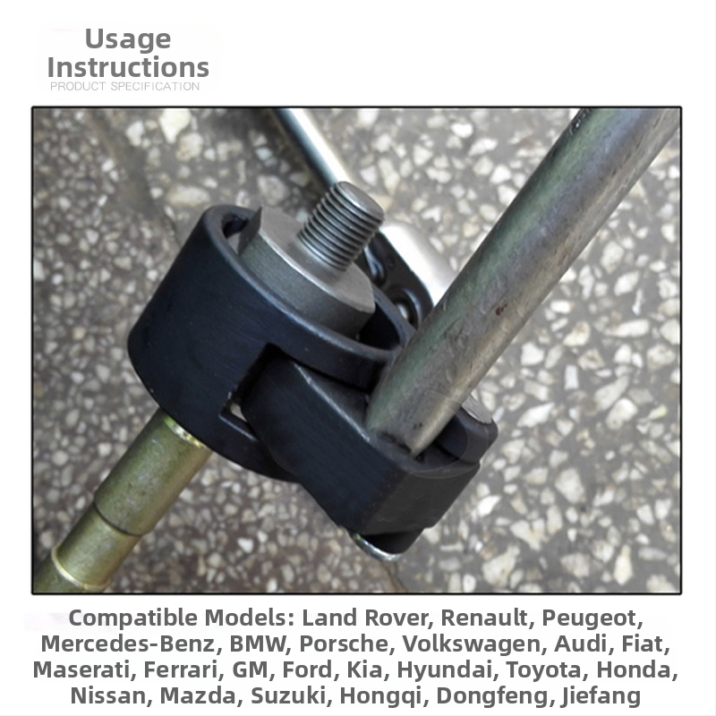 9Yw Nástroj na demontáž guľových kĺbov auta, kľúč na kormidlo, oprava auta, údržba auta, demontáž prevodovky riadenia, nástroj na vnútorný guľový kĺb