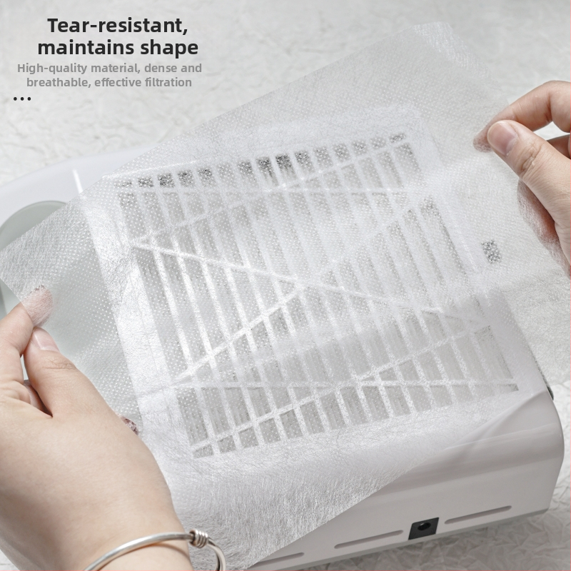 Трансграничен филтър за почистване на нокти, заместител на прах, филтърна хартия за еднократна употреба, нетъкан филтър, прибори за нокти