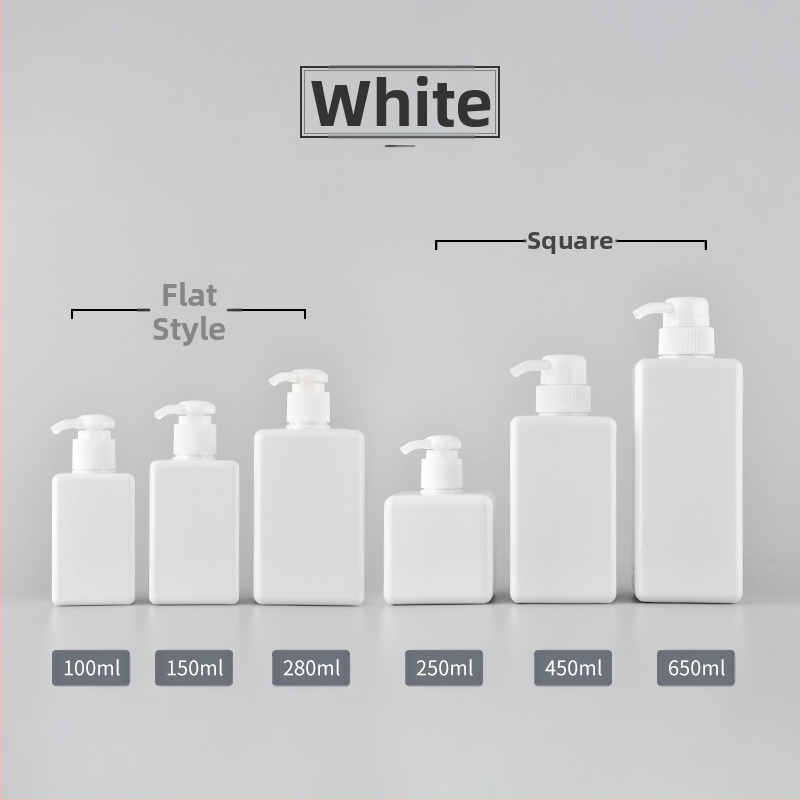 petg 100ml250 kvadratinių losjono buteliukų odos priežiūros priemonių dušo želės buteliukų šampūno losjono buteliukų kelioninių sub-išpilstymo buteliukų