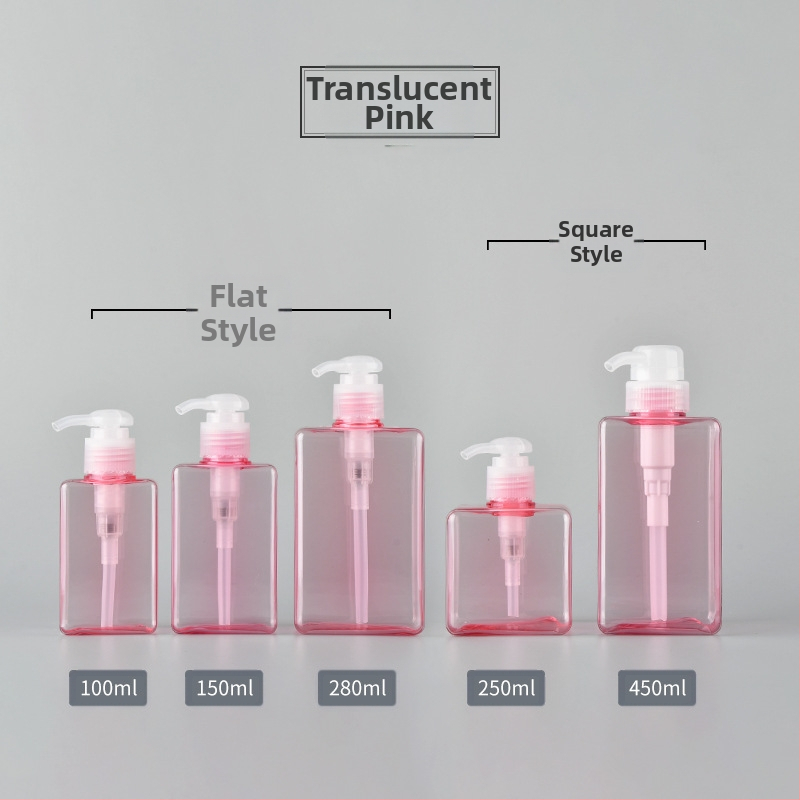 petg 100ml250 kvadratinių losjono buteliukų odos priežiūros priemonių dušo želės buteliukų šampūno losjono buteliukų kelioninių sub-išpilstymo buteliukų