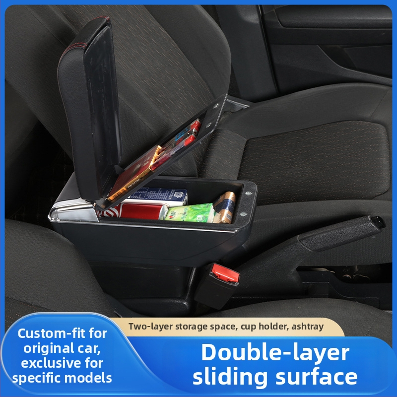 Подходящ за кутия за подлакътник Renault Kaptur Кутия за съхранение на централен подлакътник Renault Car Специални експортни аксесоари