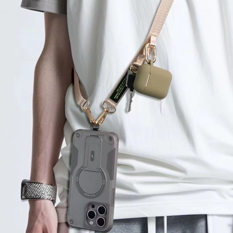 Potrivit pentru Apple 17Promax Bundesliga Carcasă de telefon mobil cu suport magnetic ascuns, Iphone 16E, husă de protecție diagonală