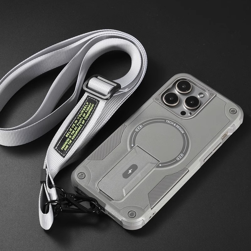 Sobib Apple 17Promax Bundesliga magnetilise peidetud klambriga mobiiltelefoni ümbrisele Iphone 16E diagonaalsele kaitseümbrisele