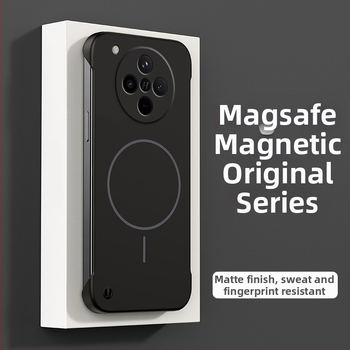 Pehme tundega ääristeta, sobib Honor Magic7Pro mobiiltelefoni ümbrisele, uus magnetiline Magic6 üliõhuke härmas Gtpro