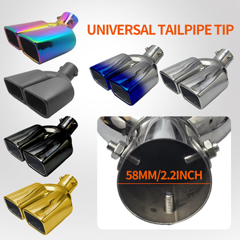 Automašīnas izplūdes caurule, kas piemērota jaunam Saiou, Jauns, piemērots Fox Yuexiang nerūsējošā tērauda trokšņa slāpētāja astes kakls