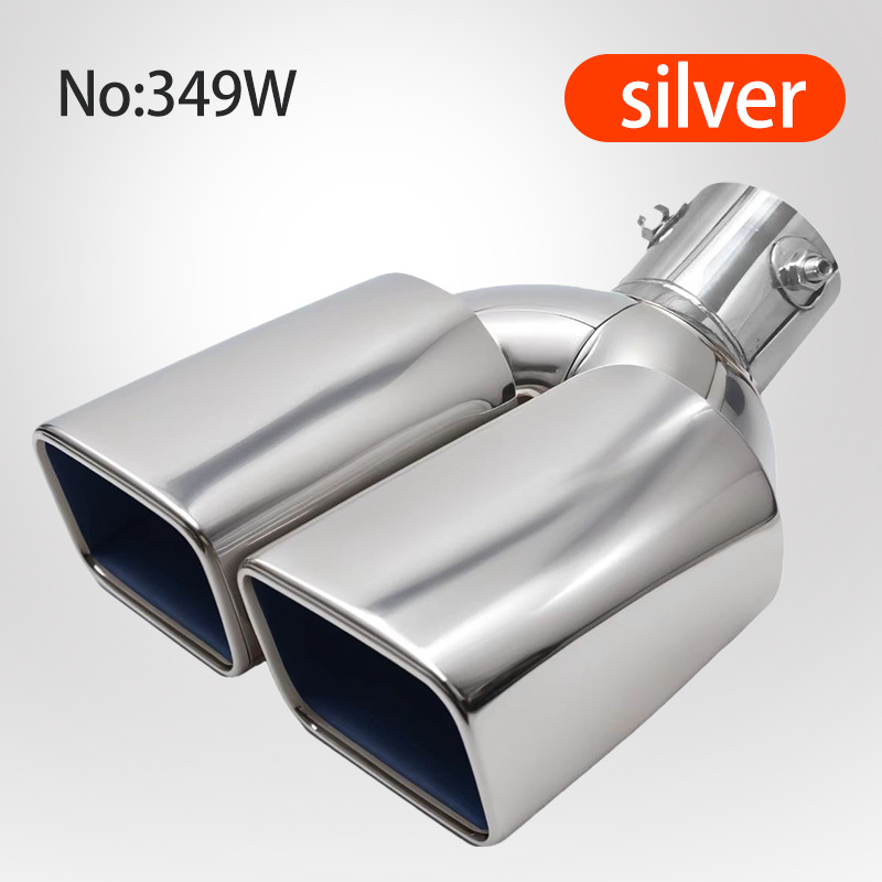 Automašīnas izplūdes caurule, kas piemērota jaunam Saiou, Jauns, piemērots Fox Yuexiang nerūsējošā tērauda trokšņa slāpētāja astes kakls