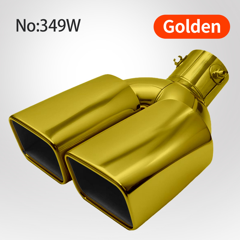 Automašīnas izplūdes caurule, kas piemērota jaunam Saiou, Jauns, piemērots Fox Yuexiang nerūsējošā tērauda trokšņa slāpētāja astes kakls