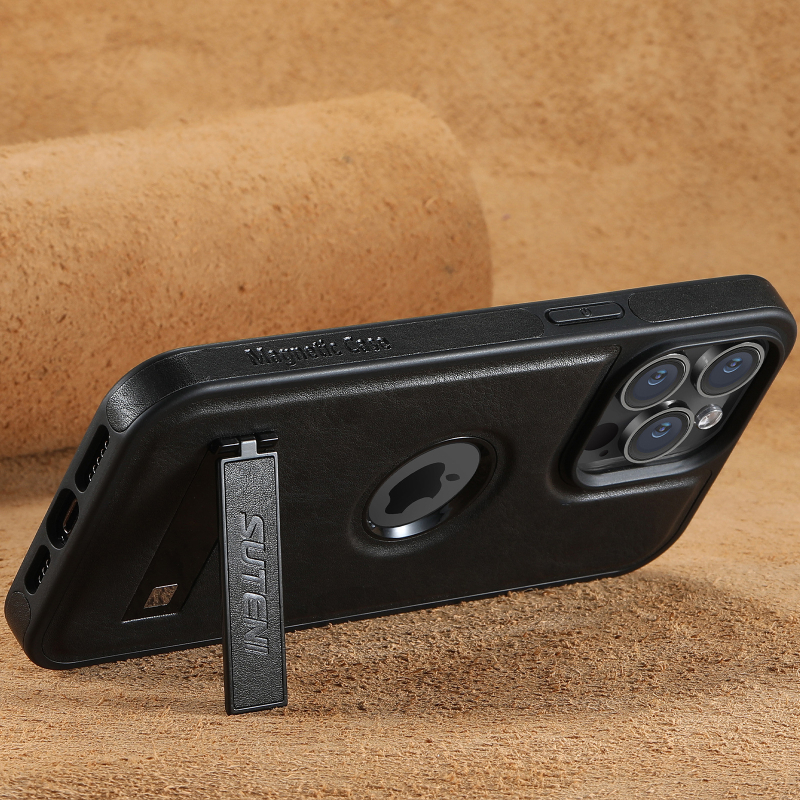 Sobib iPhone 17 Pro Maxile, juhtmevaba laadimisega, Magsafe telefoni nahkümbris, autokinnitus, magnetiline kaitseümbris