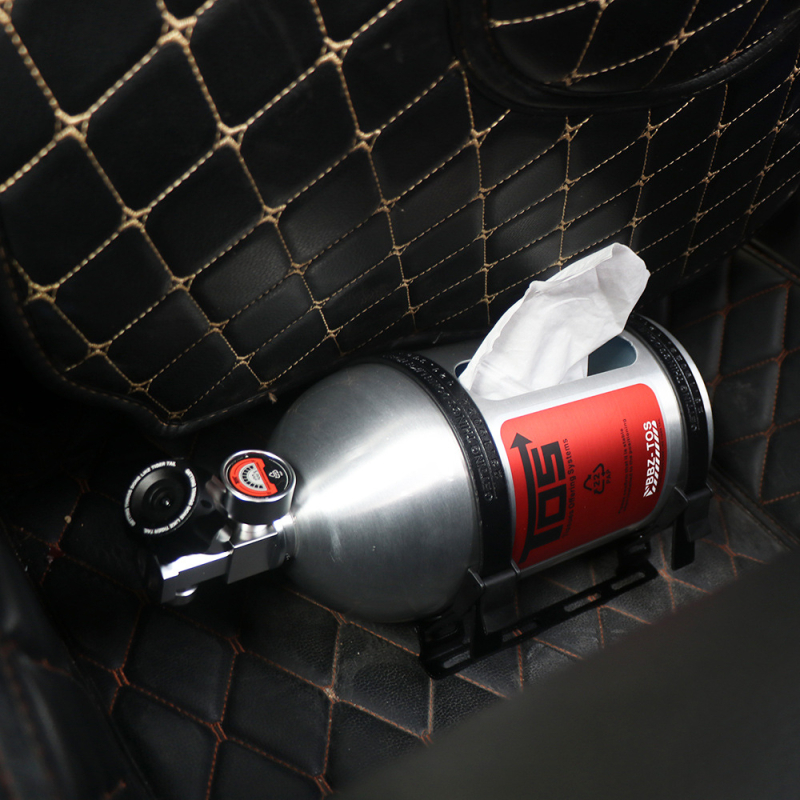 Piiriülene loominguline NOS-i salvrätikukarp autosalongi NOS-i lämmastikusilindri salvrätikutoru autosalongi kaunistamine salvrätikute hoiustamine