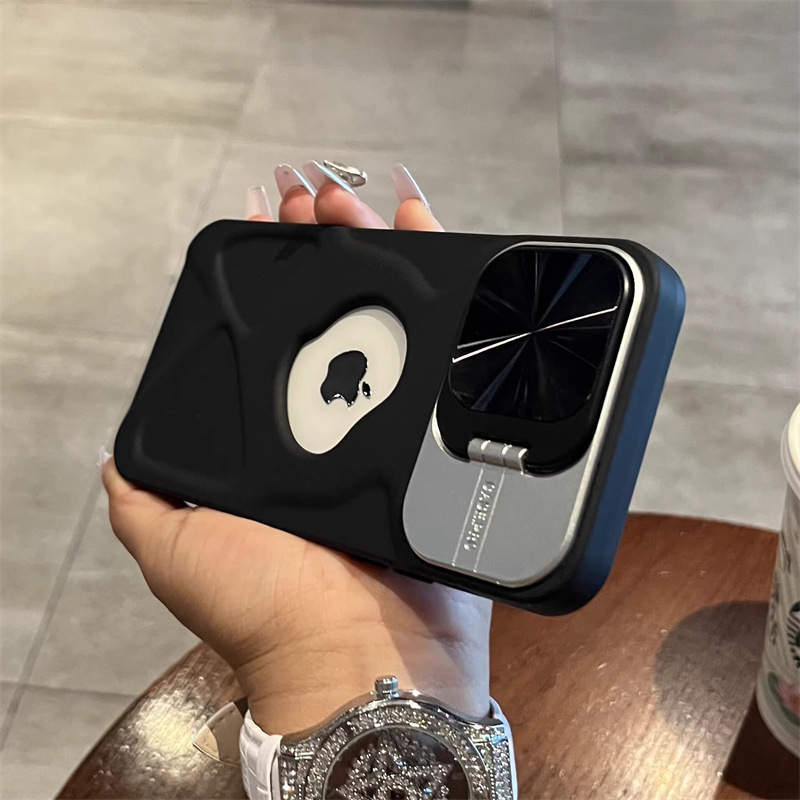 Uus puuduva sildiga suure aknaga telefoniümbris iPhone 15promaxile, Apple 14, 13pro, pehme 12/11