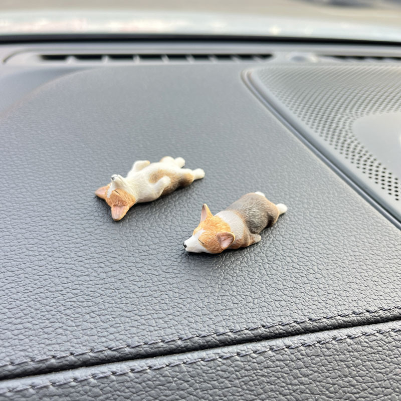 Tasuta saatmine autole, autotarvikutele, kaunistustele, keskkonsoolile, dekompressioonikaunistustele, ekraanile, interjöörile, koerale, mini-Koji autole