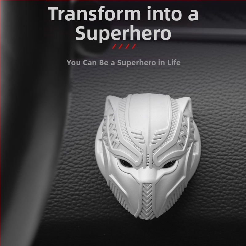 Ochranný kryt na štartovanie jedným tlačidlom Panther, dekoračné nálepky, nálepky na dekoráciu interiéru, univerzálny zapaľovací krúžok, doplnky do interiéru auta