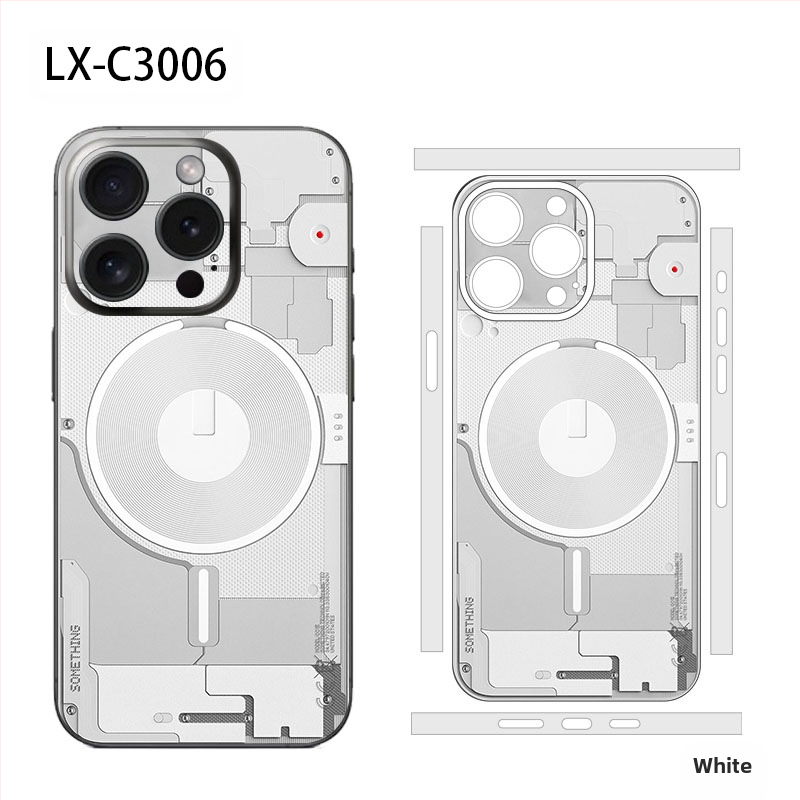 Vhodné pre demontážnu zadnú fóliu pre mobilný telefón radu iPhone 16Promax/15Plus/14/13/12