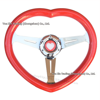 Automobilio modifikuotas širdies formos vairas JDM modifikuoto stiliaus universalus lenktyninis asmeninis vairas populiarus populiarus modelis