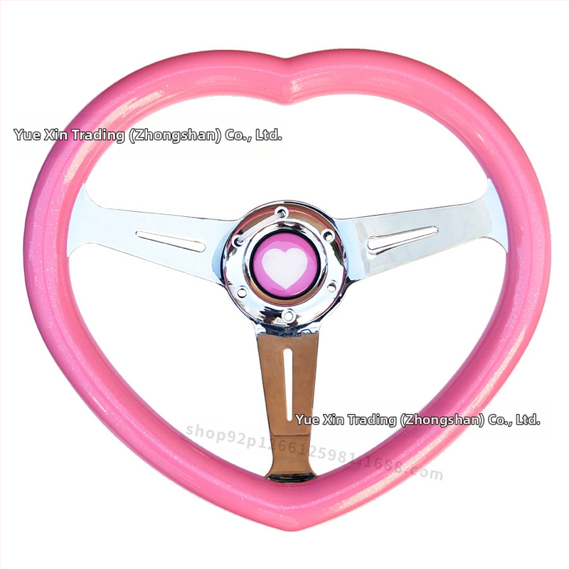 Automobilio modifikuotas širdies formos vairas JDM modifikuoto stiliaus universalus lenktyninis asmeninis vairas populiarus populiarus modelis