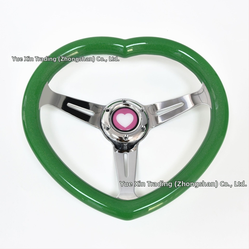 Automobilio modifikuotas širdies formos vairas JDM modifikuoto stiliaus universalus lenktyninis asmeninis vairas populiarus populiarus modelis