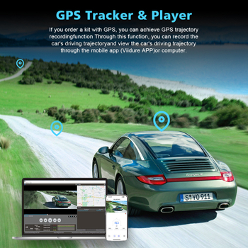 V22 pārrobežu 4K augstas izšķirtspējas divu objektīvu braukšanas reģistrators GPS mobilā lietotne savstarpēja savienošana atpakaļgaitas attēls priekšējais un aizmugurējais divkāršs ieraksts