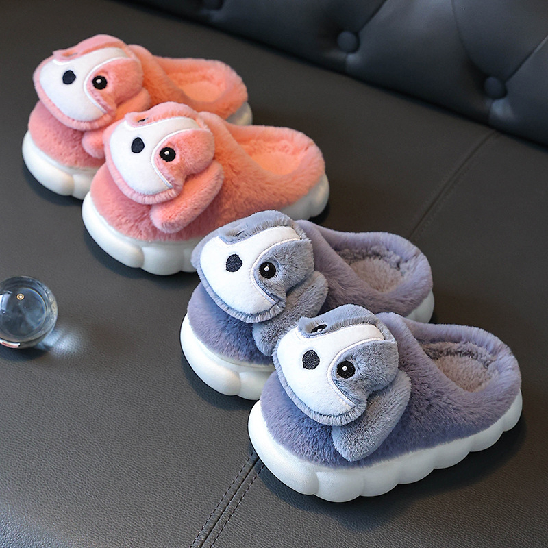 2025. aasta talvised laste puuvillased sussid poistele ja tüdrukutele, armsad, koomiksist soojad, libisemiskindlad, kodused, sise- ja beebikingad